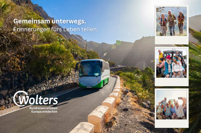 Bus auf Bergstraße Bus auf Bergstraße